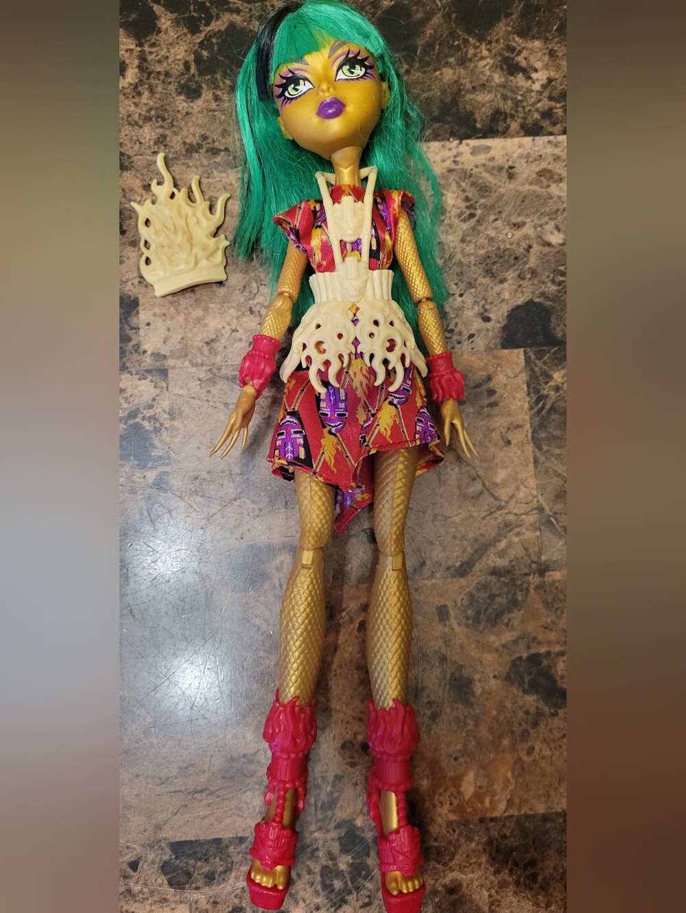 G1 Monster High Ghouls Getaway Jinafire Long